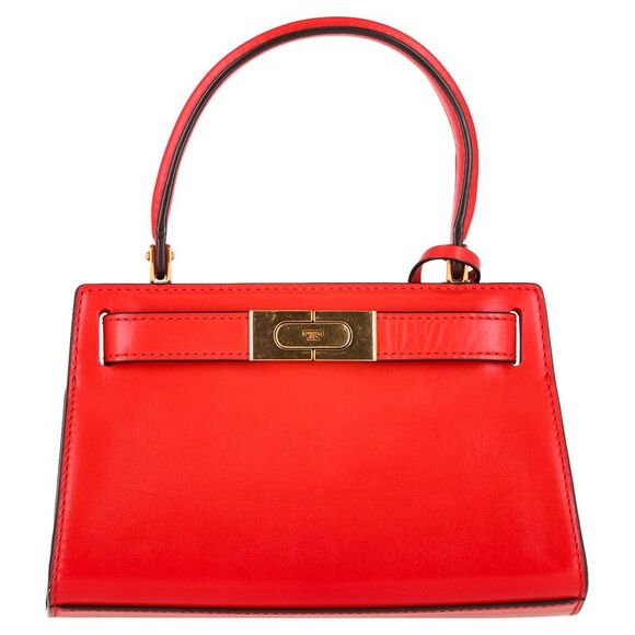Tory Burch Handbags - Tory Burch Lee Radziwill Petite Handbag in Red Leather